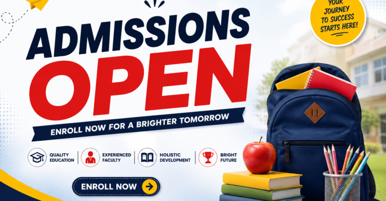 admissions open